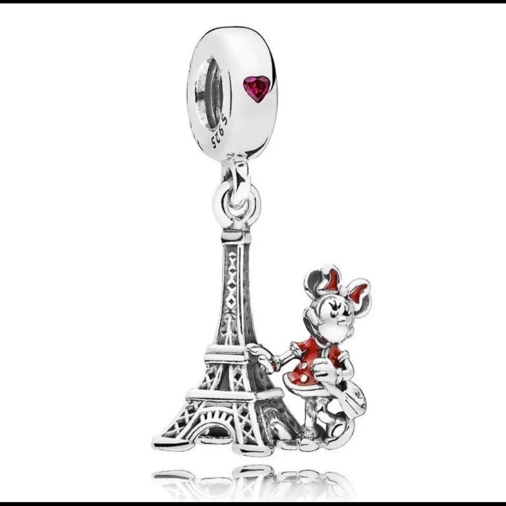 Pandora Minnie & Torre Eiffel S925 charm